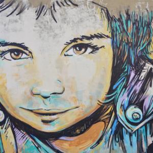 Graffiti - Children  Sokak Sanatı - Çocuklar C1661