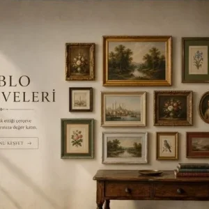 Sheima Studio Kabartmalı Çerçeveli Duvar Tablosu